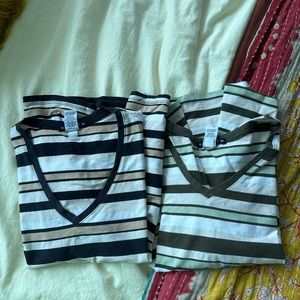Vintage gap, striped tees